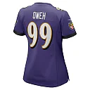 Zennovawear Women's Baltimore Ravens Odafe Oweh Purple Game Jersey