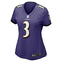Zennovawear Women's Baltimore Ravens Odell Beckham Jr. Purple Game Jersey