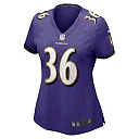 Zennovawear Women's Baltimore Ravens Owen Wright Purple Game Jersey