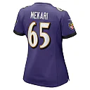Zennovawear Women's Baltimore Ravens Patrick Mekari Purple Game Jersey