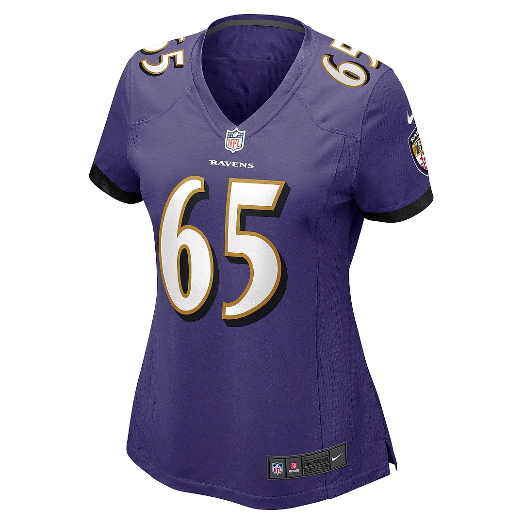 Zennovawear Women's Baltimore Ravens Patrick Mekari Purple Game Jersey