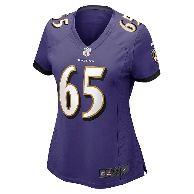 Zennovawear Women's Baltimore Ravens Patrick Mekari Purple Game Jersey