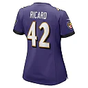 Zennovawear Women's Baltimore Ravens Patrick Ricard Purple Game Jersey