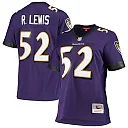 Zennovawear Women's Baltimore Ravens Ray Lewis Mitchell & Ness Purple Legacy Team Jersey