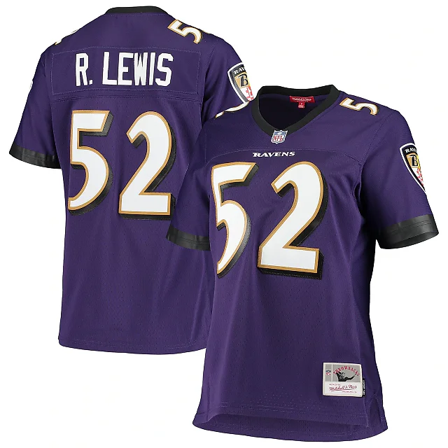 Zennovawear Women's Baltimore Ravens Ray Lewis Mitchell & Ness Purple Legacy Team Jersey