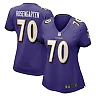 Zennovawear Women's Baltimore Ravens Roger Rosengarten Purple Game Jersey