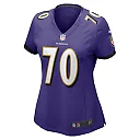 Zennovawear Women's Baltimore Ravens Roger Rosengarten Purple Game Jersey