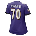 Zennovawear Women's Baltimore Ravens Roger Rosengarten Purple Game Jersey