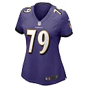 Zennovawear Women's Baltimore Ravens Ronnie Stanley Purple Game Jersey