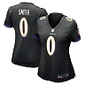Zennovawear Women's Baltimore Ravens Roquan Smith Black Team Game Jersey