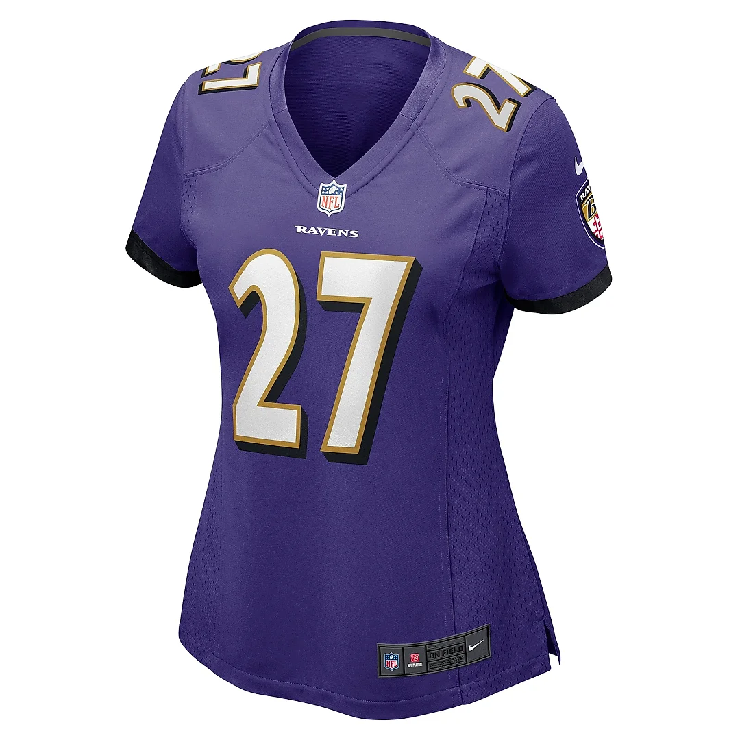 Zennovawear Women's Baltimore Ravens T.J. Tampa Purple Game Jersey