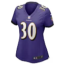 Zennovawear Women's Baltimore Ravens Trayvon Mullen Purple Game Jersey