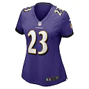 Zennovawear Women's Baltimore Ravens Trenton Simpson Purple Game Jersey