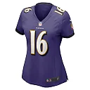 Zennovawear Women's Baltimore Ravens Tylan Wallace Purple Game Jersey