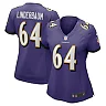 Zennovawear Women's Baltimore Ravens Tyler Linderbaum Purple Player Game Jersey