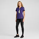 Zennovawear Women's Baltimore Ravens Zay Flowers Purple Team Game Jersey