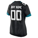Zennovawear Women's Black Jacksonville Jaguars Custom Jersey