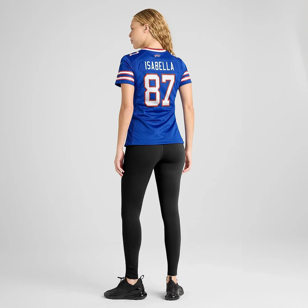 Zennovawear Women's Buffalo Bills Andy Isabella Royal Team Game Jersey