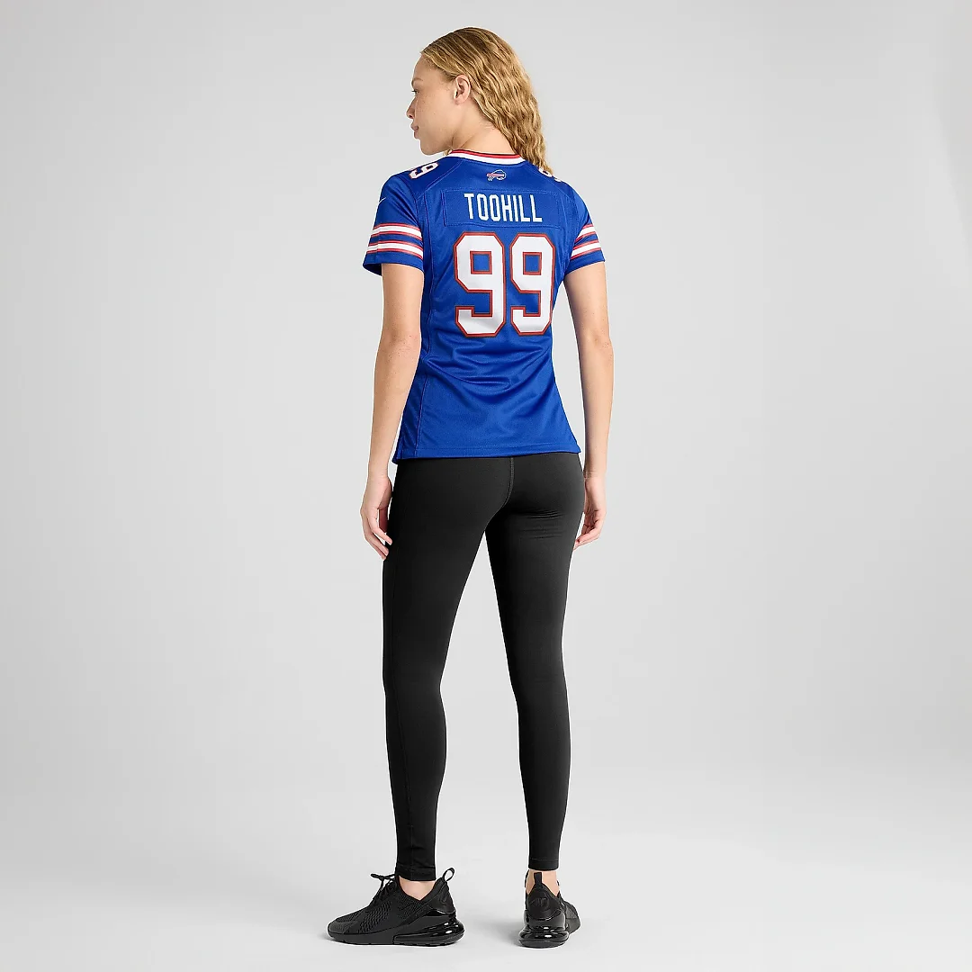 Zennovawear Women's Buffalo Bills Casey Toohill Royal Team Game Jersey
