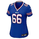 Zennovawear Women's Buffalo Bills Connor McGovern Royal Game Player Jersey
