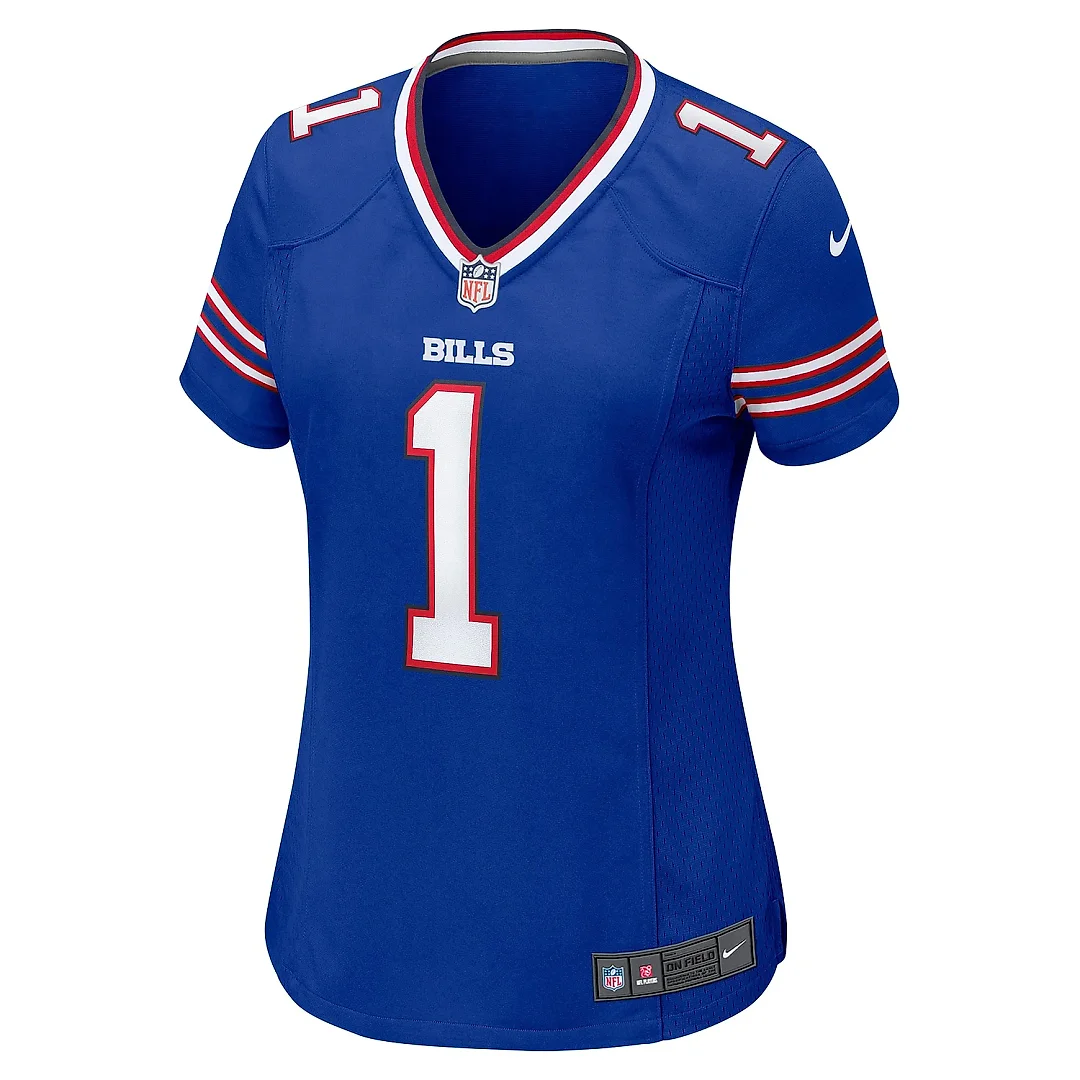 Zennovawear Women's Buffalo Bills Curtis Samuel Royal Game Jersey