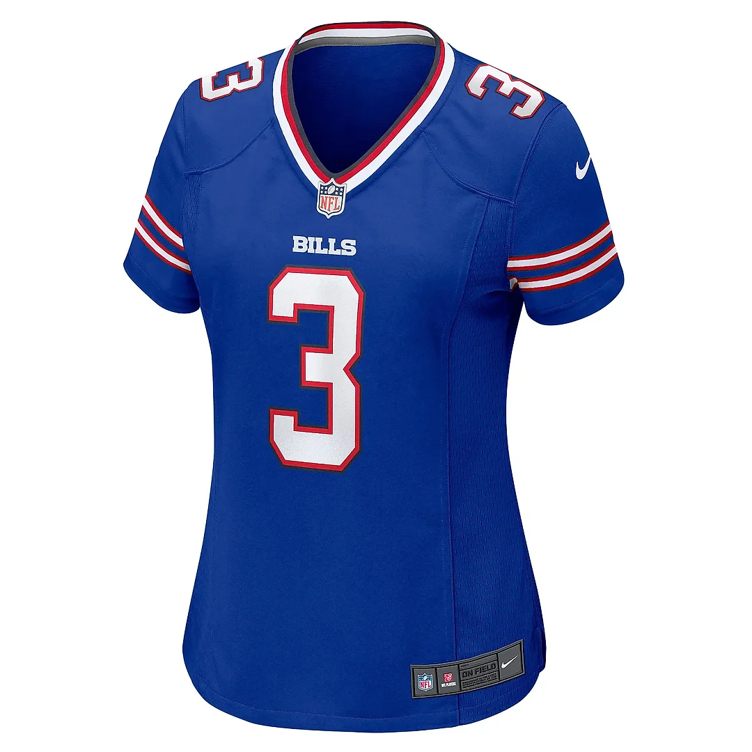 Zennovawear Women's Buffalo Bills Damar Hamlin Royal Game Jersey