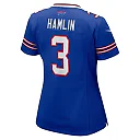 Zennovawear Women's Buffalo Bills Damar Hamlin Royal Game Jersey