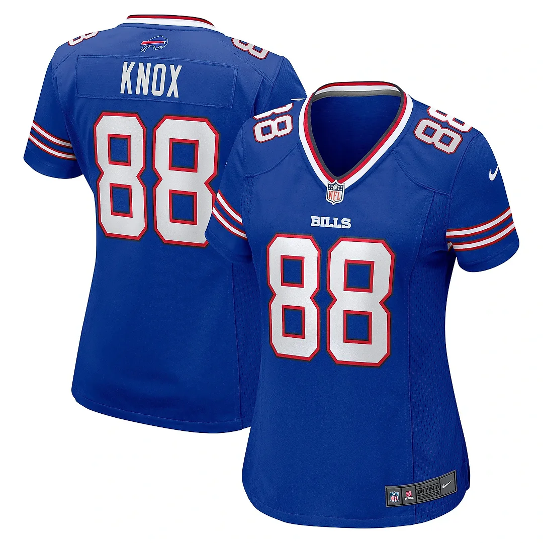 Zennovawear Women's Buffalo Bills Dawson Knox Royal Game Jersey