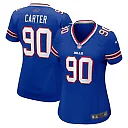 Zennovawear Women's Buffalo Bills DeWayne Carter Royal Game Jersey