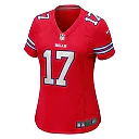 Zennovawear Women's Buffalo Bills Josh Allen Red Player Jersey
