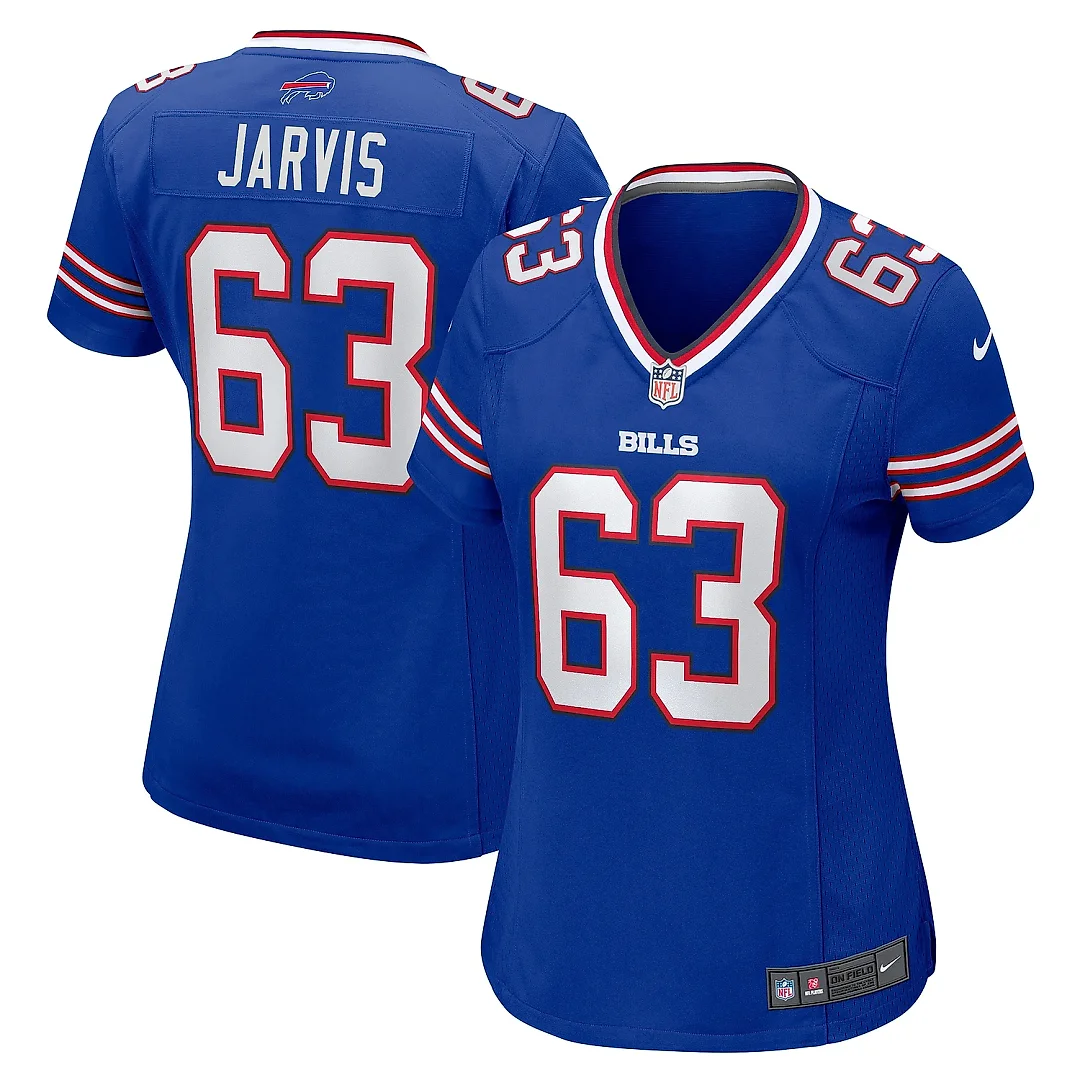 Zennovawear Women's Buffalo Bills Kevin Jarvis Royal Team Game Jersey