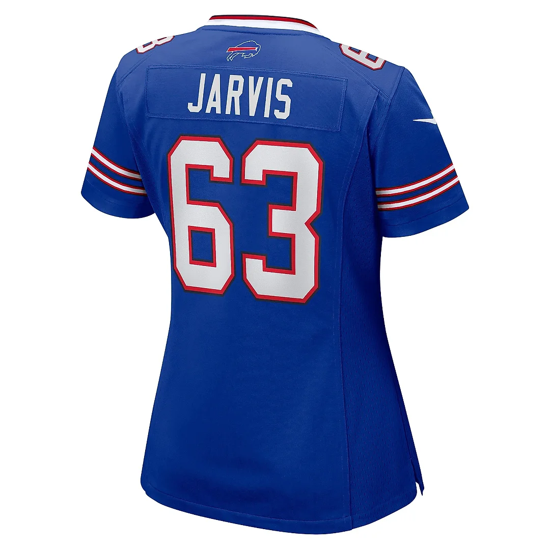 Zennovawear Women's Buffalo Bills Kevin Jarvis Royal Team Game Jersey