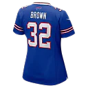 Zennovawear Women's Buffalo Bills Kyron Brown Royal Game Jersey