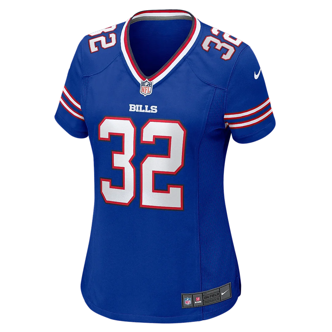 Zennovawear Women's Buffalo Bills Kyron Brown Royal Game Jersey