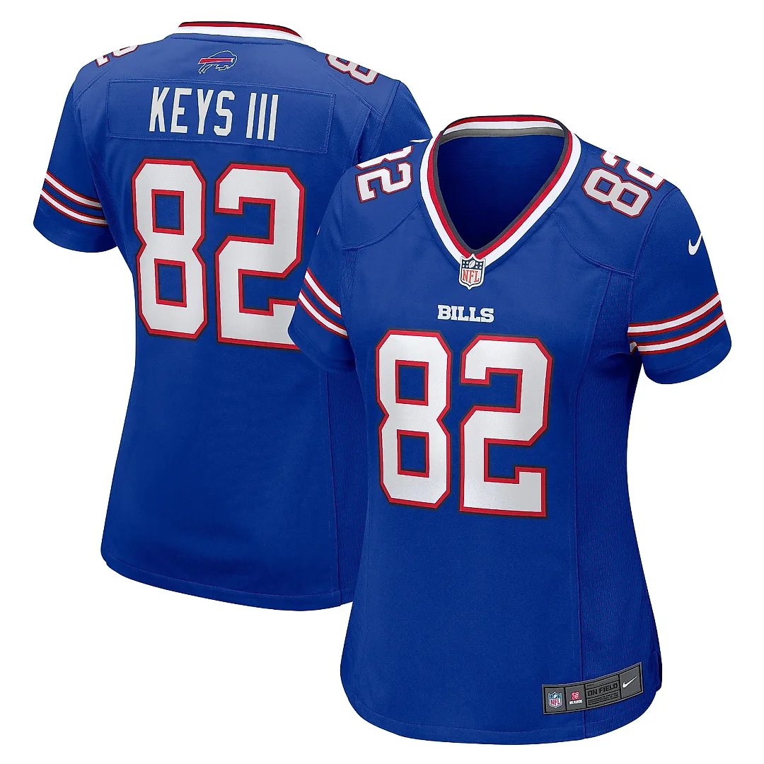 Zennovawear Women's Buffalo Bills Lawrence Keys III Royal Game Jersey
