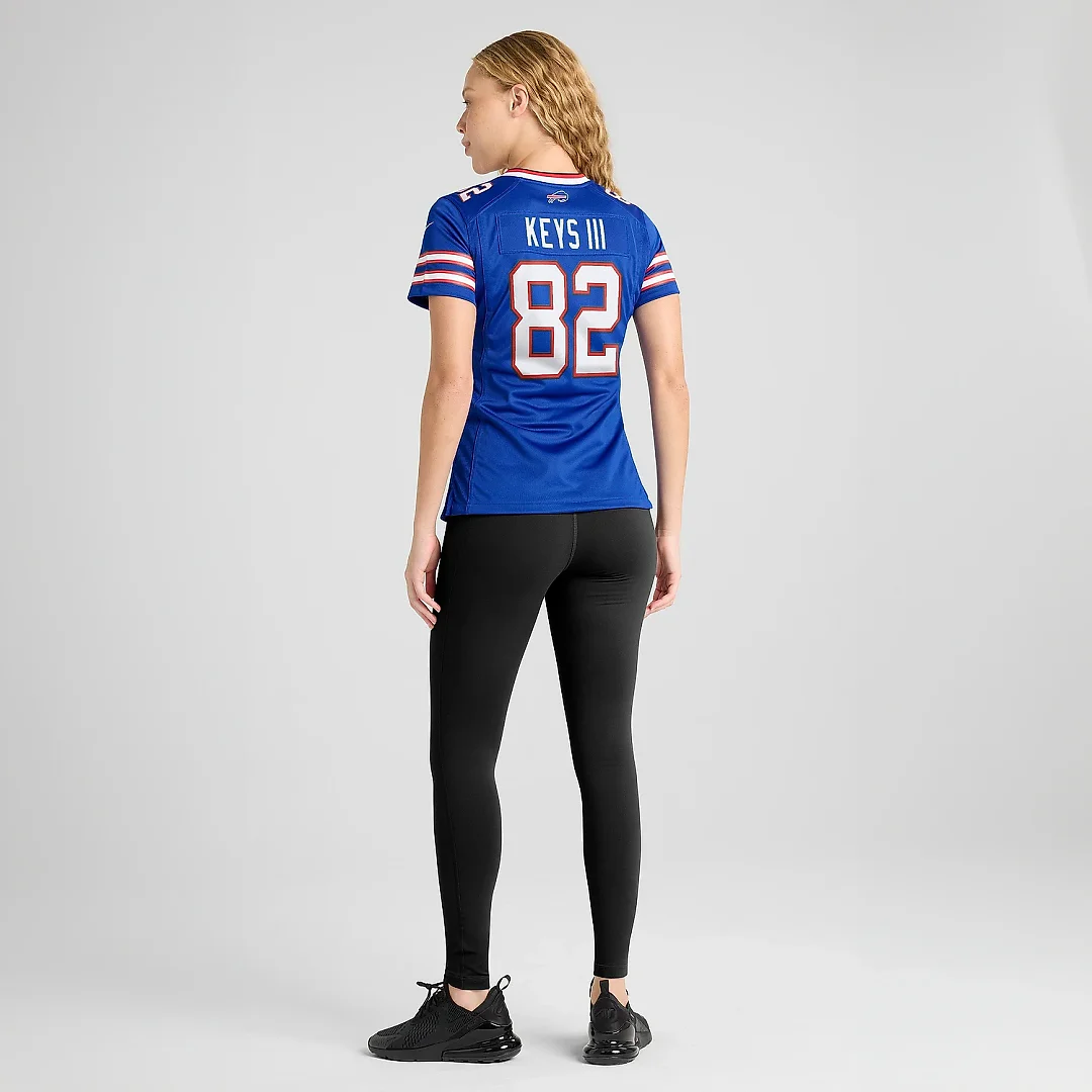 Zennovawear Women's Buffalo Bills Lawrence Keys III Royal Game Jersey