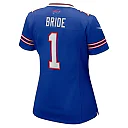 Zennovawear Women's Buffalo Bills Number 1 Bride Royal Game Jersey