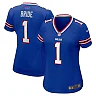 Zennovawear Women's Buffalo Bills Number 1 Bride Royal Game Jersey