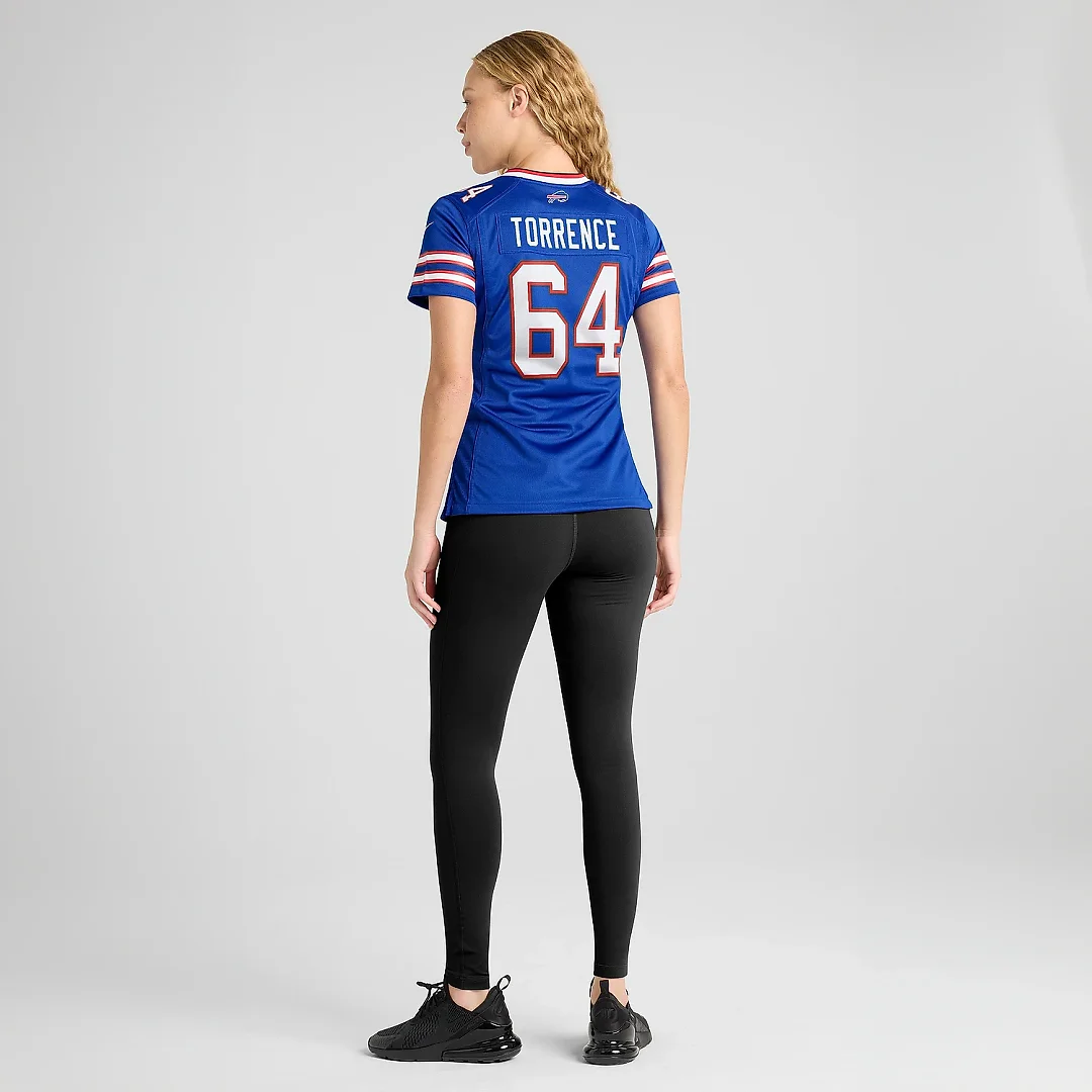 Zennovawear Women's Buffalo Bills O'Cyrus Torrence Royal Home Game Jersey