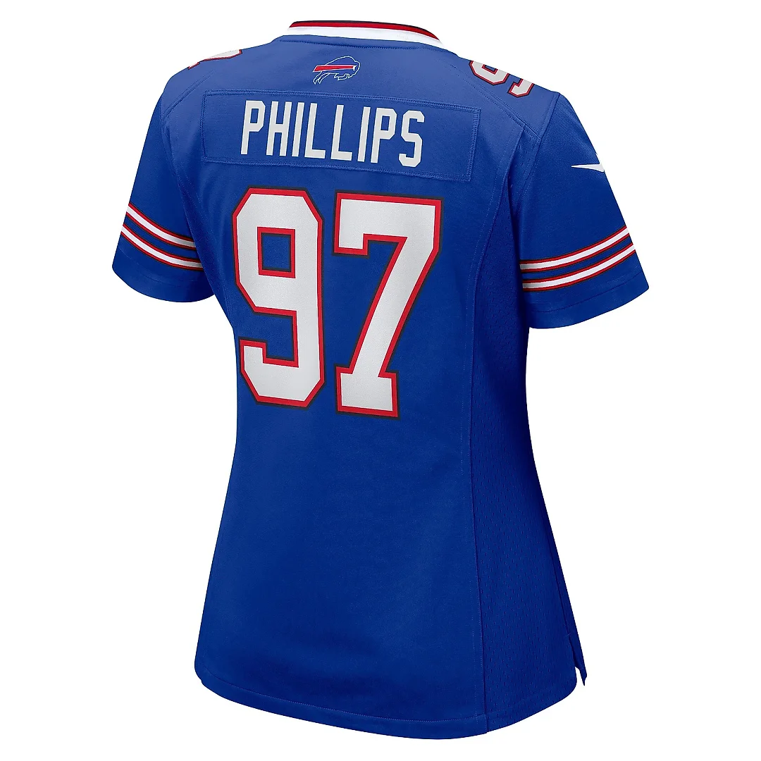 Zennovawear Women's Buffalo Bills Phillips Royal Game Jersey