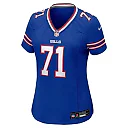 Zennovawear Women's Buffalo Bills Quinton Jefferson Royal Game Jersey