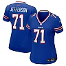 Zennovawear Women's Buffalo Bills Quinton Jefferson Royal Game Jersey