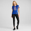 Zennovawear Women's Buffalo Bills Quinton Jefferson Royal Game Jersey