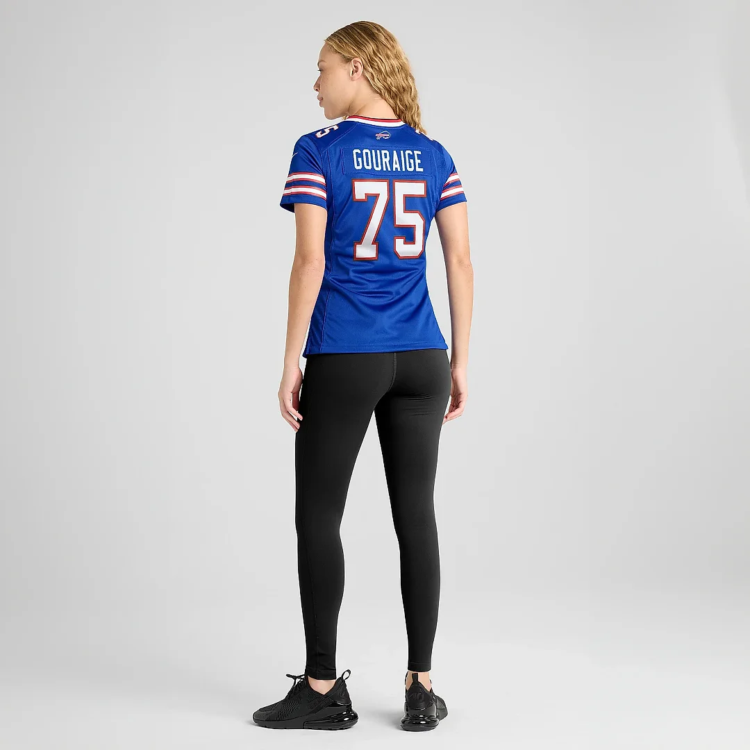 Zennovawear Women's Buffalo Bills Richard Gouraige Royal Team Game Jersey
