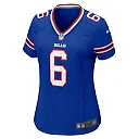 Zennovawear Women's Buffalo Bills Shane Buechele Royal Team Game Jersey