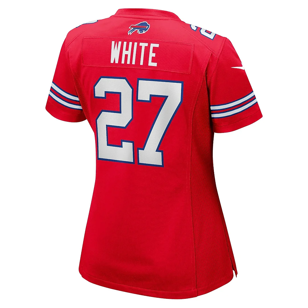 Zennovawear Women's Buffalo Bills Tre'Davious White Red Game Player Jersey