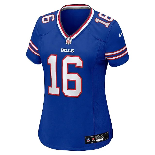 Zennovawear Women's Buffalo Bills Trent Sherfield Royal Game Player Jersey