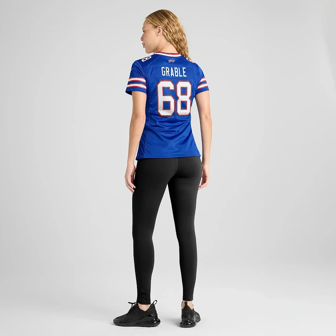 Zennovawear Women's Buffalo Bills Tylan Grable Royal Game Jersey