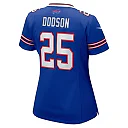 Zennovawear Women's Buffalo Bills Tyrel Dodson Royal Team Game Jersey
