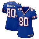 Zennovawear Women's Buffalo Bills Tyrell Shavers Royal Team Game Jersey